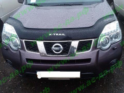 номер длинного дефлектор капота nissan x-trail 2007-н.в.